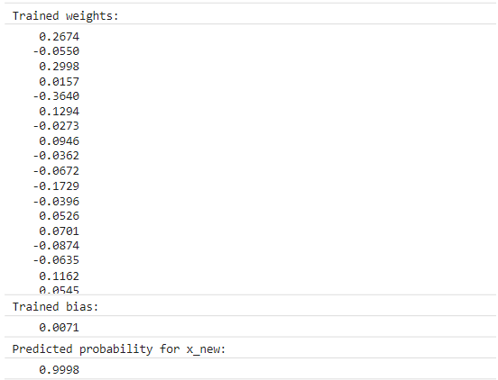 email Classification results