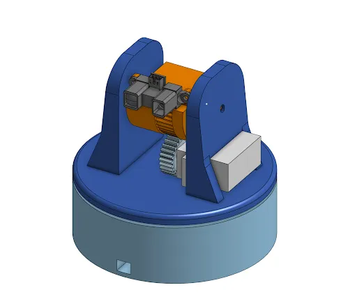 3D-printed scanner mechanism (CAD)