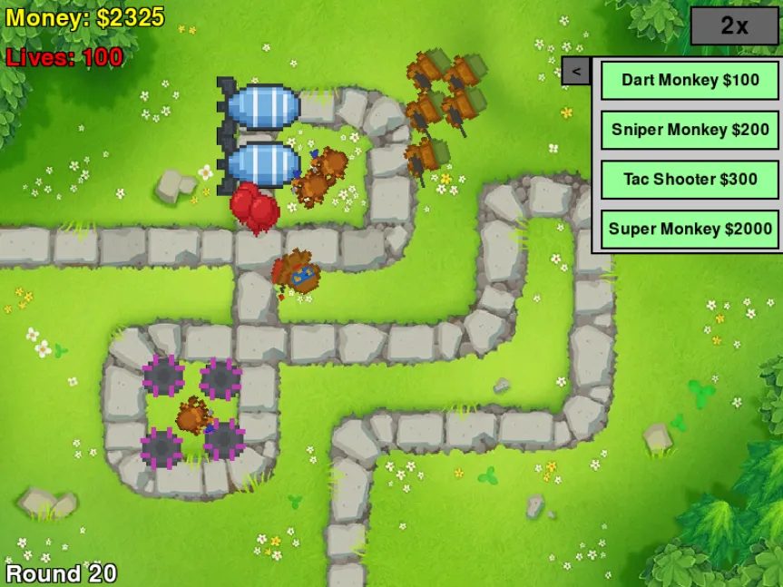 Balloons TD gameplay screenshot