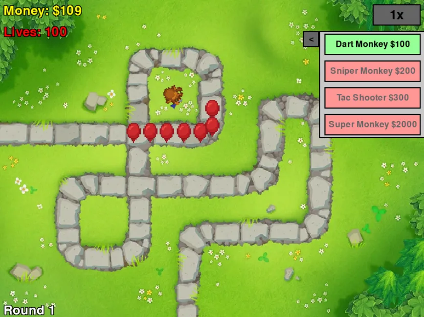More Balloons TD gameplay